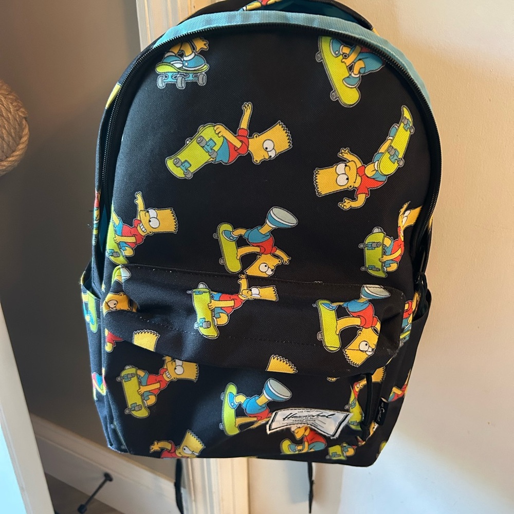 Herschel Supply Company x The Simpsons Classic XL Backpack - Black and Yellow